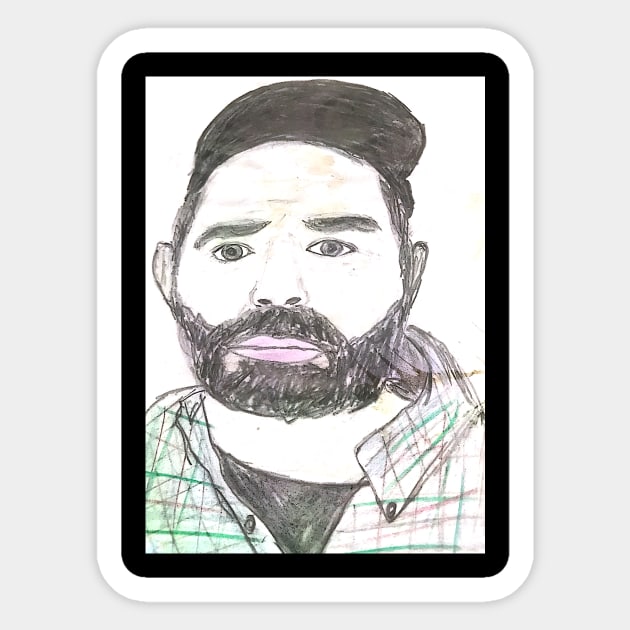 Rob Delaney fan art Sticker by SaifsArt